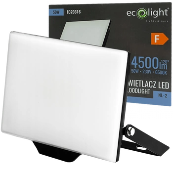 Reflektor LED Halogenový 50W 6500K 4500lm IP65 Ecolight