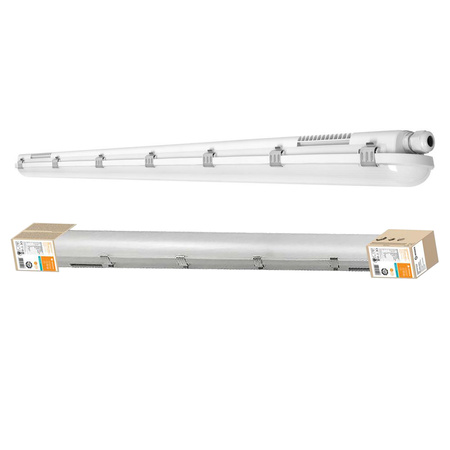 LED nehořlavé svítidlo 50W 6000lm 4000K neutrální IP65 IK08 šedá Dampproof Ledvance