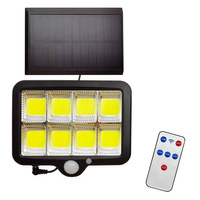 Solární LED Reflektor s Duskovým Senzorem IP44 180lm 6000K + Dálkový Ovladač