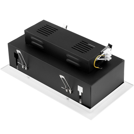 Halogenová Podhledové svítidlo 2x GU10, ES111 Nastavitelná Obdélník Bílá CANIS LUMILED