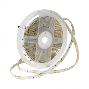 LED pásek SMD 2835 4,8W/m 60LED/m 12V žlutý IP63 Roll 5m Ecolight