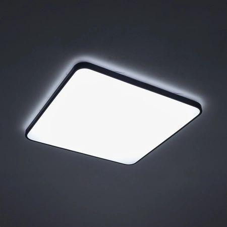 LED stropní koupelnové svítidlo AGNES SQUARE 8136 64W 4000K IP44 Černá Nowodvorski