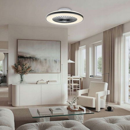 Stropní ventilátor LED Plafond 55W 3000K-5000K s dálkovým ovládáním