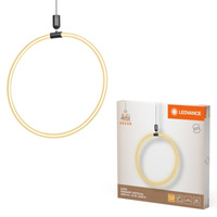 Dekorativní LED stropní závěsná lampa 18W 2000lm 3000K teplá stmívatelná převislá šedá dekorace Ledvance