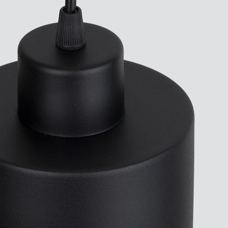 SAVAR 3 3xE27 Černá moderní stropní závěsná lampa SOLLUX