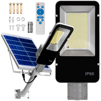 Výkonná 1200W 6500K LED solární pouliční lampa IP65 + dálkové ovládání