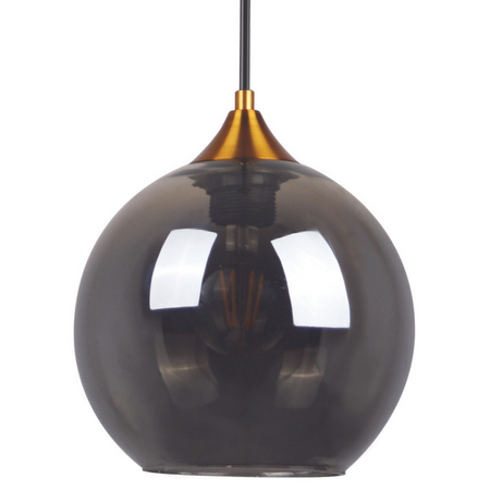 Stropní závěsné svítidlo E27 Zlatá šedá Damar Sanico Goldlux