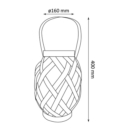 LED solární lucerna Lantern Flame
