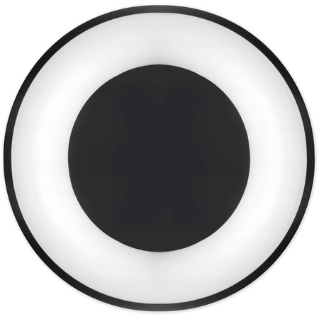 PLAFON LED lustrová lampa GALAXIS NOVA 54W 3000K-6500K černá + dálkový ovladač