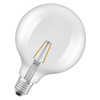 LED žárovka G125 E27 1,8W = 25W 250lm 2700K Warm 300° Filament Performance Class Ledvance