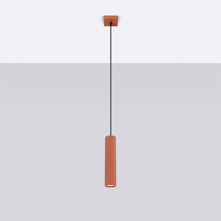 Stropní závěsné svítidlo Tuba Spot GU10 Ochre Red Carbon Deep Space SL.1630 Sollux