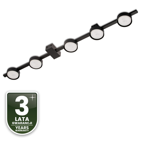 OVILO stropní svítidlo LED halogenové svítidlo 5x GX53 Bodové nástěnné svítidlo Reflektor LUMILED