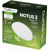 LED Plafond pro povrchovou montáž 18W NOTUS 2 Round Motion Sensor IP44 33 cm LUMILED