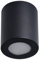 Stropní svítidlo Spot Tuba LED Halogen GU10 Round Black IP44 Sani Kanlux