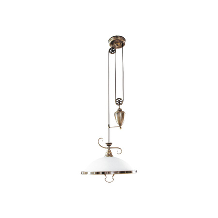Stropní svítidlo E27 Brown Classic Elisett Rabalux Pendant Chandelier