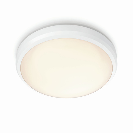 Plafond LED lampa pro povrchovou montáž DORIS 6W 2700K IP44 22cm bílá PHILIPS