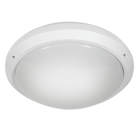 Plafond LED pro povrchovou montáž E27 IP54 kulatý bílý MARC KANLUX