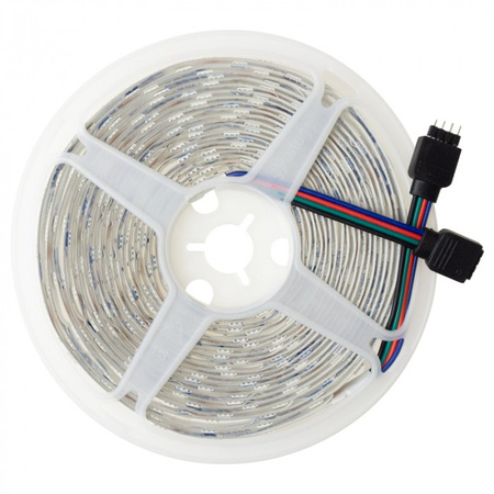 LED pásek SMD 5050 14,4W/m 60LED/m 12V Vícebarevný RGB IP20 Roll 5m Ecolight