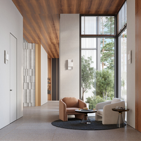 Nástěnné svítidlo DURLIN 2xG9 White Modern SOLLUX