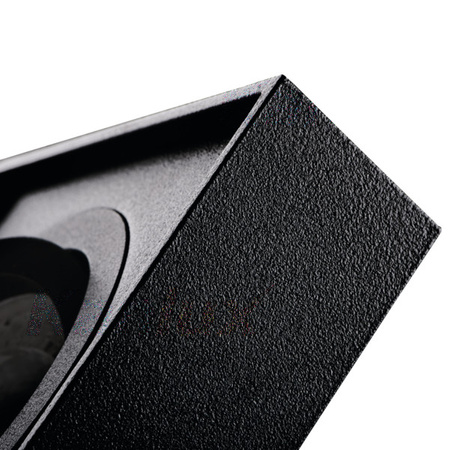 Kruhové stropní bodové svítidlo nastavitelné GU5.3 GU10 Square Black Mini Kanlux