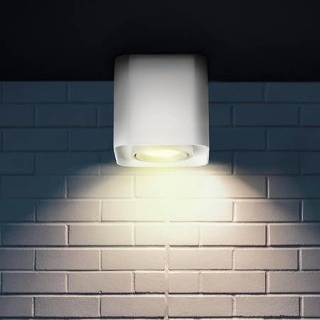 Bodové svítidlo GU10 bílé XENO Sanico Goldlux pro povrchovou montáž