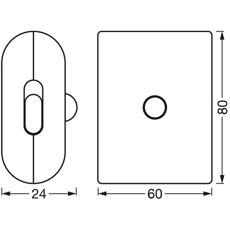 LED dekorativní noční světlo s PIR senzorem LEDVANCE NIGHTLUX CARTOON