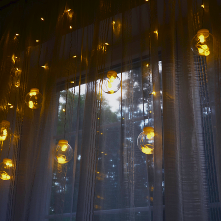 LED světelná clona 3W 2700K Warm 360° Transparent Sanico Goldlux