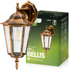 Zahradní nástěnná lampa lucerna E27, Patina BELLIS LUMILED