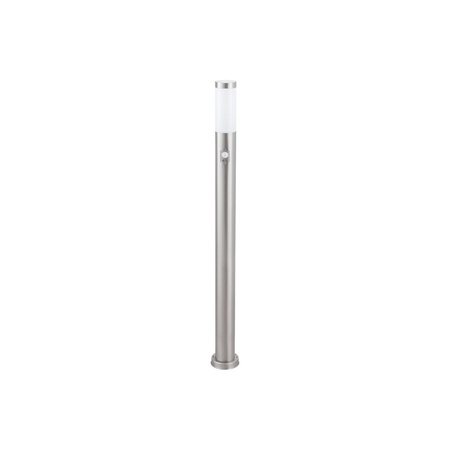 Venkovní LED zahradní svítidlo TORCH E27 IP44 Stožár 110 cm s Inox Motion Sensor RABALUX