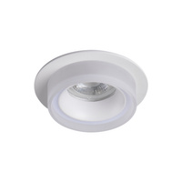 Stropní svítidlo LONVI GU10/GU5.3 Round White KANLUX pro zápustnou montáž