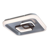 Plafond LED stropní svítidlo Nástěnné svítidlo 50W 2200lm 4000K stříbrná Minimalist Portia Rabalux