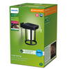 LED solární nástěnná lampa CAMILL 1,4W 3000K IP44 Soumrakový senzor PHILIPS