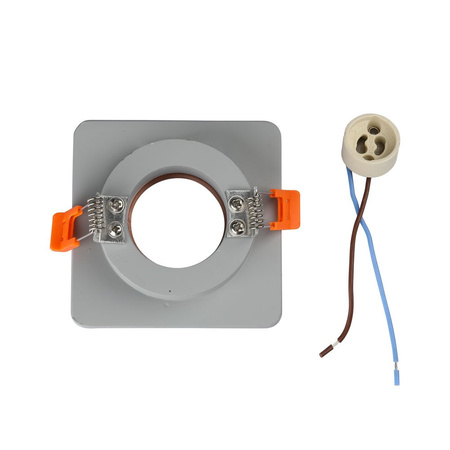 Zapuštěné stropní svítidlo GU10 Square Grey/Pink Gold VT-862 V-TAC - záruka 5 let