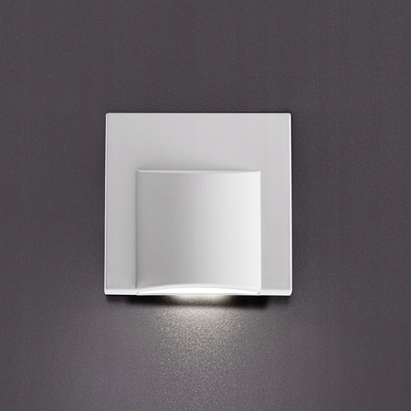 Schodišťové světlo LED 0,8W 15lm 4000K Neutral Square Black Erinus Kanlux