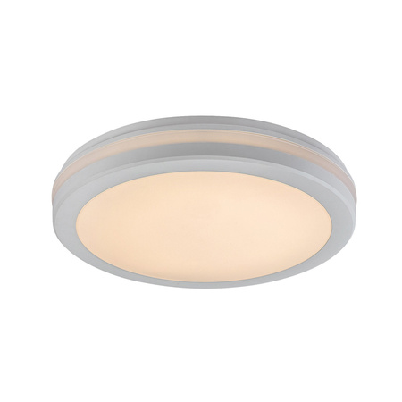 Venkovní zahradní stropní svítidlo 28W 2600lm 3000-6500K CCT IP54 bílé moderní Indre Rabalux