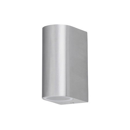 Zahradní lampa LED nástěnná lampa CHILE 2xGU10 IP44 Horní-Spodní hliník RABALUX