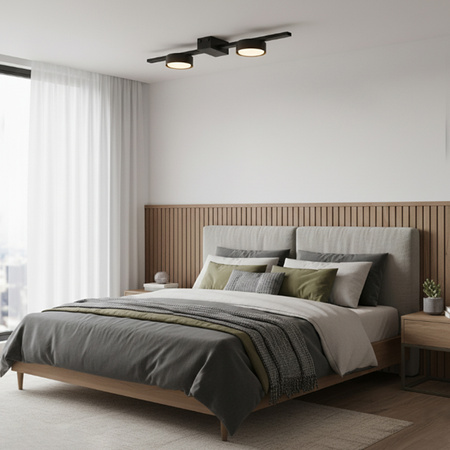 OVILO LED halogenové stropní svítidlo 2x GX53 Bodové nástěnné svítidlo Reflektor LUMILED