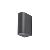 Zahradní lampa Elevation Wall Lamp NICO 9517 2xGU10 IP54 Graphite Nowodvorski