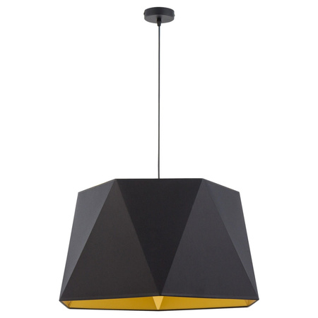 IVO Stropní závěsné svítidlo černé a zlaté geometrické E27 3129 TK Lighting
