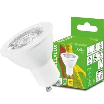 LED žárovka GU10 4,5W = 50W 350lm 2700K Warm 36° BELLALUX