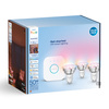 3x LED GU10 Reflector PAR16 4,7W = 50W 345lm 2200-6500K CCT + RGB SMART Smart Bluetooth ZigBee White and Color Ambiance + Bridge Bridge Philips HUE Starter Kit