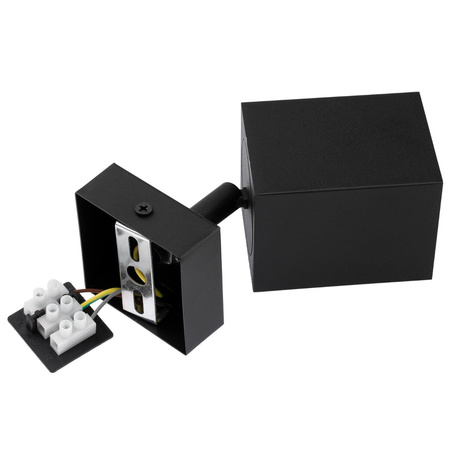 Stropní nástěnné svítidlo GU10 QUANTUS Reflektor černý