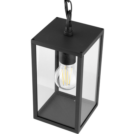 Venkovní závěsná zahradní lampa Malmo E27 Graphite - GOLDLUX (Polux)