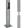 Osvětlovací stožár Skládací stožár pro pouliční osvětlení s revizním okénkem 3m fi60 Grey KOBI