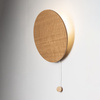 MINIMAL 9377 Nowodvorski Nástěnná lampa Hnědá G9 Nástěnná lampa Kulaté dřevo Minimalist