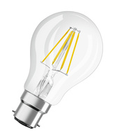 LED žárovka A60 B22d 4W = 40W 470lm 2700K Warm 300° Retrofit Filament CLASSIC Osram