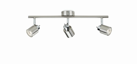 MERANTI Stropní svítidlo 3x GU10 Nástěnný reflektor Pohyblivý satén PHILIPS