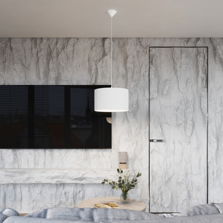 NOVA 30 E27 White Minimalistické stropní závěsné svítidlo SOLLUX