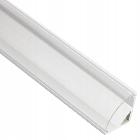 Krytka pro profil KM55, Průhledná 2m LUMILED