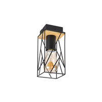 Stropní závěsné svítidlo E27 Black Industrial Boire Rabalux
